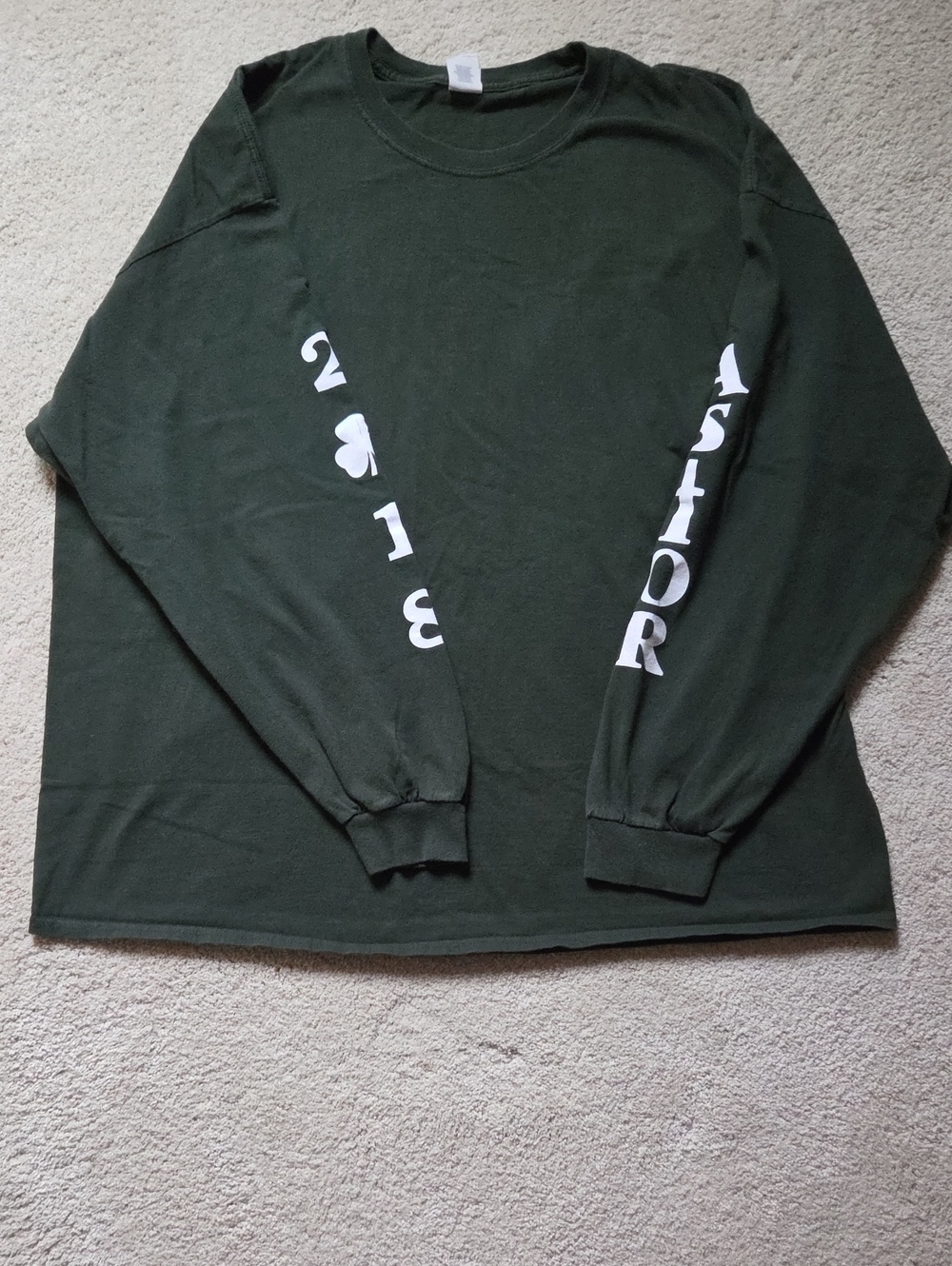 Dark Green long Sleeve Shirt